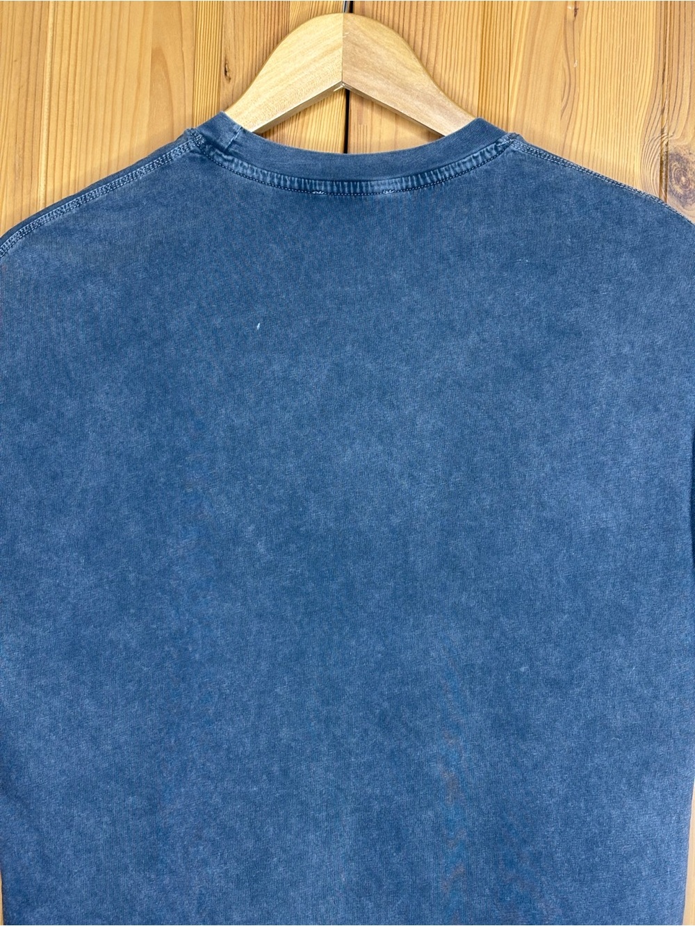 Zara Charcoal Grey Acid Wash Crewneck Pop Art Abstract Graphic T-Shirt in Small - Picture 7 of 7